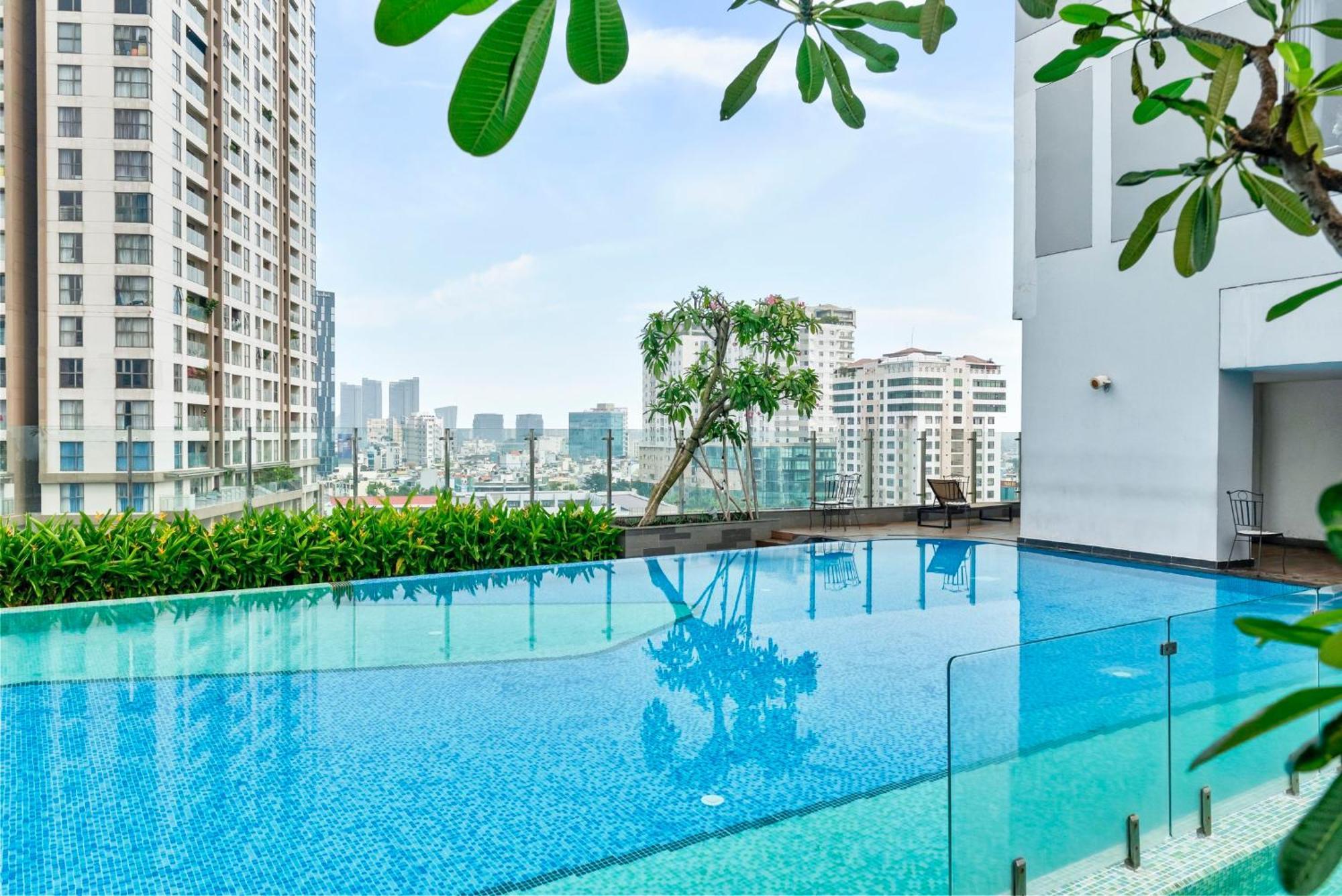 Saigon Apartments - Free City Walk Experience, Amazing Infinity Pool & Free 4G Sim Card For 3 Nights โฮจิมินห์ซิตี้ ภายนอก รูปภาพ